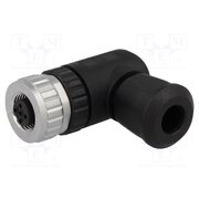 21033194401 Connector: M12; plug; PIN: 4; female; 250V; angled 90°; IP67; 7.5A Dt67QMhsFi-ydZpi6HLnRskIK_tQeW6FEOKU4ageV_Y