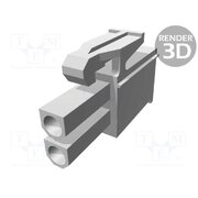 172336-1 Connector: wire-wire; plug; female; PIN: 2; 600V; for cable; 4.14mm pCFhVZ7lmikPMxb2MtqBygGTACkNriUypLEyn59GVpM