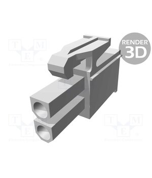 172336-1 Connector: wire-wire; plug; female; PIN: 2; 600V; for cable; 4.14mm pCFhVZ7lmikPMxb2MtqBygGTACkNriUypLEyn59GVpM