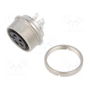 09 0312 80 04 Connector: M16; socket; female; PIN: 4; 6A; 150V; soldering; straight R4FMi_x7mgillRkj_q6Lgtu03kcTII_HQIbFMpwiMrM