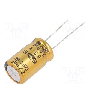 WT1J227M12020PL Capacitor: electrolytic; THT; 220uF; 63VDC; Ø12.5x20mm; ±20%; 5000h EYXDHgS93-cHvFZ3B_Y2pLhKps_i9W7qHUvxP1skkys