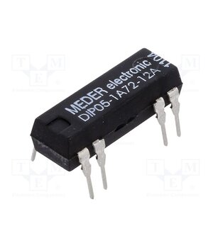 DIP05-1A72-12A Relay: reed switch; SPST-NO; Ucoil: 5VDC; 1A; max.200VDC; 50mW; PCB XTnQURey9eoal7cqK4XXGs3aS462eukJ4ccTX2xd4zU