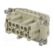 09360102701 Connector: HDC; contact insert; female; 16A; 90V; Han® Ex; PIN: 10 pHoaIW-eMA-gp3fn-bhY1ZYVcmRArvEvojshxzU3LlI