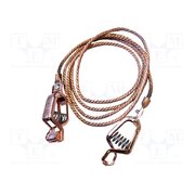AI-000454-6 Ground/earth cable; both sides,aligator clip; Len: 1.8m; copper o5RzZhU9PqYDM8RILRCpsj4QxdIHYWz44pX1xxCZVxE