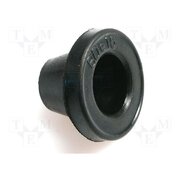 BDE 16 Grommet; Ømount.hole: 23mm; rubber; black; Panel thick: max.2mm t_O14wbFkU_nwefWNxQ7R_o5eMU6DqpvSgYeKpFeOcY