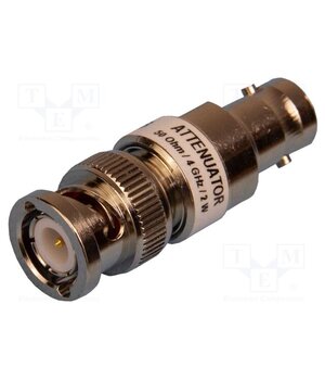 CT3369A-20 Attenuator; BNC socket,BNC plug; 50Ω; 20dB; 4GHz; 42.6mm IX-Lz5GZHw6padISbq4Kb-mlBYO_FCTzwBVYCkAuylw