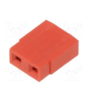M7566-05 Connector: pin strips; jumper; female; 3A; 2.54mm; 1x2; Type: open ctEasDl1TPdp5djdzM7rp_GYSHYQviQUCWDLb892ld8