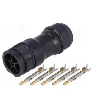 DC-05BMMA-QL8LPP Connector: circular; plug; for cable; PIN: 5; male; with contacts J-w7tcfSot37SVfTCKLpTCNaKAWlNKO_Lh1ytFC6lNE
