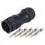DC-05BMMA-QL8LPP Connector: circular; plug; for cable; PIN: 5; male; with contacts J-w7tcfSot37SVfTCKLpTCNaKAWlNKO_Lh1ytFC6lNE