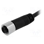 M12A-03BFFM-SL8D01 Connector: M12; plug; female; PIN: 3; straight; 4A; 250V; IP68,IP69K MdQW4oY8xcTskkLQAtBrW3wTw98mDKNp0U9lZyL8gXE