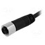 M12A-03BFFM-SL8D01 Connector: M12; plug; female; PIN: 3; straight; 4A; 250V; IP68,IP69K MdQW4oY8xcTskkLQAtBrW3wTw98mDKNp0U9lZyL8gXE