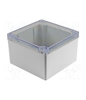1554QA2GYCL Enclosure: multipurpose; X: 140mm; Y: 140mm; Z: 90mm; 1554; grey; IP68 mTDYe8aRkxvw1EQp6UpAxh7rryfzH5bgNSKDzJYeqw8