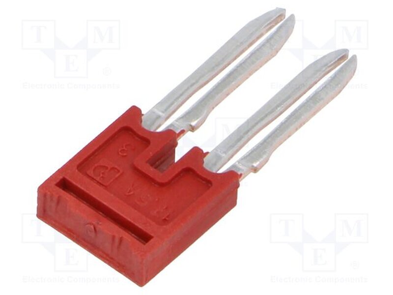 3033702 Comb bridge; red; ways: 2 • Prekės • Pradžia