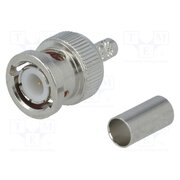 B1121A1-ND3G-1A-50 Connector: BNC; plug; male; straight; 50Ω; soldering,crimped; POM TngLrF9ZNT9W3eq_wu33YKygl9f4nW30gTzNp2n8ws4