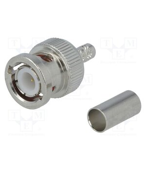 B1121A1-ND3G-1A-50 Connector: BNC; plug; male; straight; 50Ω; soldering,crimped; POM TngLrF9ZNT9W3eq_wu33YKygl9f4nW30gTzNp2n8ws4