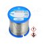 BROFIL 63 B2.1 0.7MM 500G Tin; lead-based; Sn63Pb37; 0.7mm; 500g; reel; 183°C; Flux: SW26 yIbX2W2In8_35F-yc5GF4Le1ftYnNk7s-mmw5k4rtis