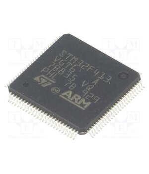 STM32F413VGT6 IC: STM32 ARM microcontroller; 100MHz; LQFP100; 1.7÷3.6VDC Mtpv3-pGP2ODF6JmrrY0z0WvdGr5T3CTUkRWfCu6Pgg