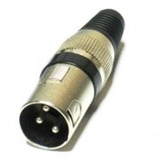 MICROPHONE PLUG XLR 3pin for Cable HQ