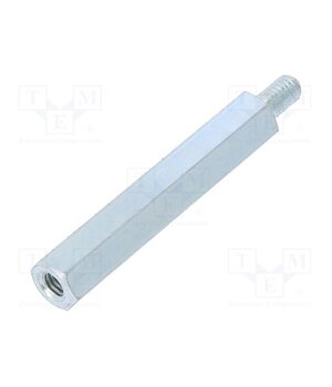 226X40 Screwed spacer sleeve; 40mm; Int.thread: M4; Ext.thread: M4; steel lKLqvNOC-p-VIEFeRQQDRSN7Ck_Vm2bEMGdXjciqlp8