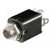 Kontaktligzda ø6.3 mm MONO plastmasas/lutēta CLI113.jpg