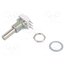 P11S1V0FLSY00501KA Potentiometer: shaft; single turn; 500Ω; 1W; ±10%; 6mm; linear JZtmO2-JII3peC0DpYWjnpywdVfS3ovbHLWBm1y1XH0