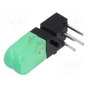 1803.8832 LED; in housing; No.of diodes: 2; yellow green; 20mA; 60°; λd: 573nm DH1c62Y-wXaTYBS7xQDLvGSqmUdia8blFqkvjY5D81s