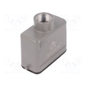 D10A-TE-2G-PG13.5 Enclosure for connectors: HDC; straight; size D10A; for cable ChD8HcDVCLbs2MCxm-C3tKrG8olyo3E4I0xlahALKQo