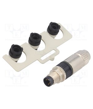 7000-08351-0000000 Connector: M8; male; PIN: 4; 32V; IP67; straight; for cable; plug k-7xTJszU1C7y4O0SpvsKQcm0rTVSTEvs0UvDb4q710