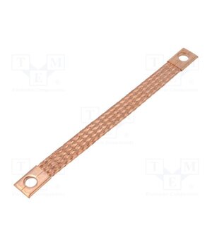 60120 Braids; earthing tape; 16mm2; Ø1: 9mm; Ø2: 9mm; 120A; L: 0.18m JcQBart2AQKU8yIFKrNHB5a5XLn4zqXLPVakkmR8pt0