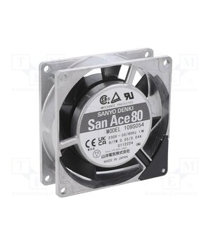 109S054 Fan: AC; axial; 80x80x25mm; 37.8m3/h; 30dBA; ball; 2650rpm; 230VAC laiDjX3kAXJQ179EeLJbFAgLFe0dcAymfc8whzdu_Yg