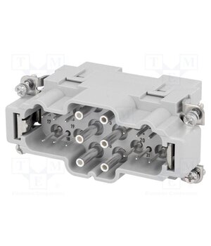 09380182601 Connector: HDC; contact insert; male; 10A,40A; 400V,690V; size 16B sS1ZIxbCXlMWv9yf2uyLi8jxpYjWe-dzC9MS1nHn6ds