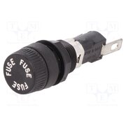 03450613H Fuse holder; 6.3x32mm; 16A; 250V; on panel; Cutout: Ø12.7mm Y2aoEbVXptVSwXilbWrxyeOaR6Yj9KvZPrv9Yns4OZU