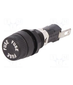 03450613H Fuse holder; 6.3x32mm; 16A; 250V; on panel; Cutout: Ø12.7mm Y2aoEbVXptVSwXilbWrxyeOaR6Yj9KvZPrv9Yns4OZU