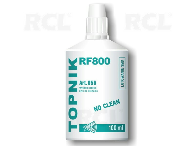 FLIUSAS SMD litavimui RF800 100ml, neplaunamas (No Clean) • Prekės ...