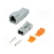 ATP2PS-CKIT Connector: wire-wire; plug; male + female; ATP; PIN: 2; IP67; 25A StlpGMTznZsmE4oZXRsrR2q0fDvAF2Vb4u7c91vohZI