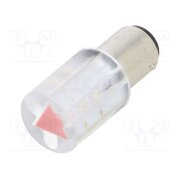 18560350 LED lamp; red; BA15D,T20; 24VDC; 24VAC; plastic; -20÷60°C 32PdJBhnp_SwqVysLP3_CI7_UO2_X_vX-B9E2JhcJz0