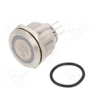 LAS1GQ25-11E/W/12V/S Switch: vandal resistant; Pos: 2; SPDT; 3A/220VAC; 5A/24VDC; IP65 RhTFYlHr0vJbfGZ3t5S-P4rd5YdV3qSIN1AYp6mU4bg