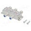 SPLITT-04-04 Splitter; 2400MHz; Input: F female; Output: F female x4 OioVbGpGyBWnKAP7e1rPFpSG8Hebm8dW9DLp3X7tD3M