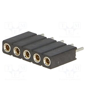 DS1002-03-1*5131 Connector: pin strips; socket; female; PIN: 5; straight; THT; 2.54mm bp05R94dx90tIuyQFUSOa-5WDPviY4UaFbo84Y8pjG4