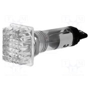 NSL-W Indicator: with neon lamp; prominent; white; 230VAC; Cutout: Ø10mm tIwQm7J4itzI7Bt4RzW91WjloGExsSYG58FMs182tuE