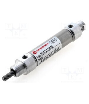 RT/57212/M/25 Round cylinder; Piston diam: 12mm; Piston stroke: 25mm; Thread: M5 830iP5tknP1jkpUrynNiU_IBM52-TiWliSgtrNapvUo