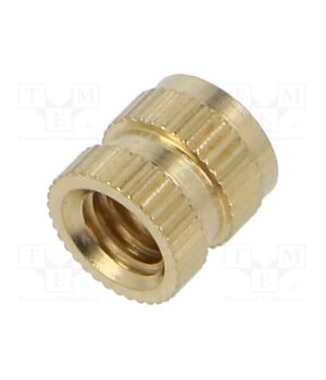 1385623 Threaded insert; brass; M4; BN 1037; DIN 16903D IYagVbG2NPfYJO7lyU03RITDXSHeYzlR7989AoH0zTQ