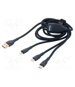 CASS030003 Cable; USB 2.0; 1.2m; blue; 100W; 6A fPEiwg6IzYXukCg3C1jUSfVpVfl7-1BjSpP3Ac5eVOM