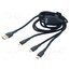 CASS030003 Cable; USB 2.0; 1.2m; blue; 100W; 6A fPEiwg6IzYXukCg3C1jUSfVpVfl7-1BjSpP3Ac5eVOM