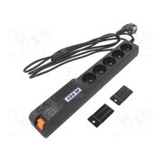 ACAR 504W 3M Plug socket strip: protective; Sockets: 5; 250VAC; 10A; black CgNS_OY8Oz-goEC4IHZWusVLH7x1iHnTntBS0VaGn4U