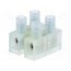 BM 93CS2 Connector: terminal block; 400V; with wire protector; natural kTfjoH8_l5m0R9ydwMJGGuyFY9byE10_dpXM2uz8g_Q