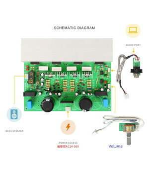 Subwoofer skaņas plate 500 W mono, 2SA1943+2SC5200

 ABA141+1.jpg