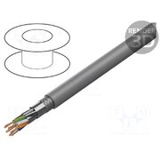 1888ENH.00500 Wire; S/FTP; 4x2x22AWG; 7a; wire; Cu; Insulation: LSZH; grey; 500m ekkLKXFJQKDgahETM4UvpsAQRvkXzzYAk3bEWiCz99s