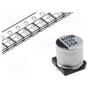 CA1E337M10010VR Capacitor: electrolytic; SMD; 330uF; 25VDC; Ø10x10mm; ±20%; 5000h e5j4tVgywd9lzejya9ndxNfkj9lT3PPhMsDIHbR7FeU