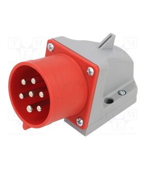 527-6V Connector: AC supply 3-phase; socket; male; 32A; 400VAC; IEC 60309 6Nv2OfjglkcvT8sVGWrV8aWOfpb3FxwcGc1Ecd2RKJw